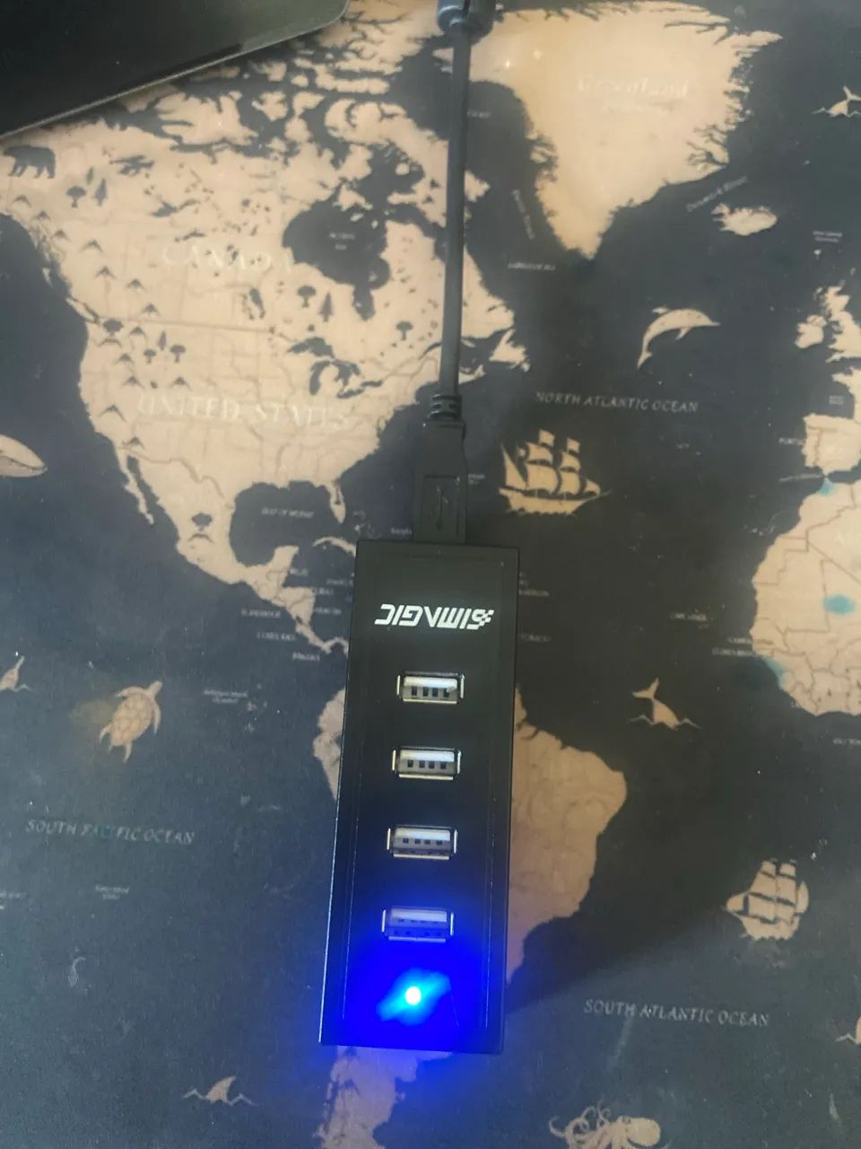 Hub Extensor USB Simagic Canbus - Para Periféricos Sim Racing - Foto 3