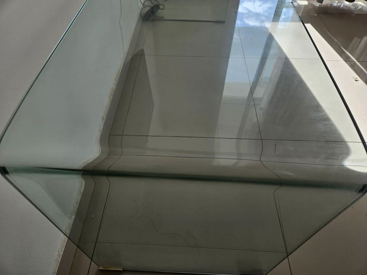 Mesa de Centro Tok&Stok em Vidro - Elegante e Moderna - Foto 4