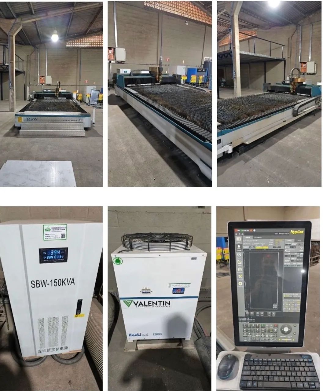 Corte laser 12Kw-usado