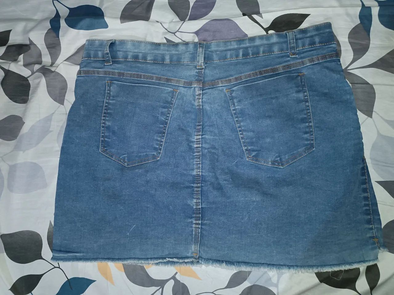 Saia jeans Tam 48  - Foto 2