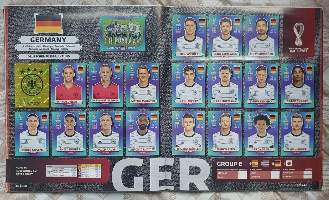 Album completo da copa do mundo 2022  - Foto 3