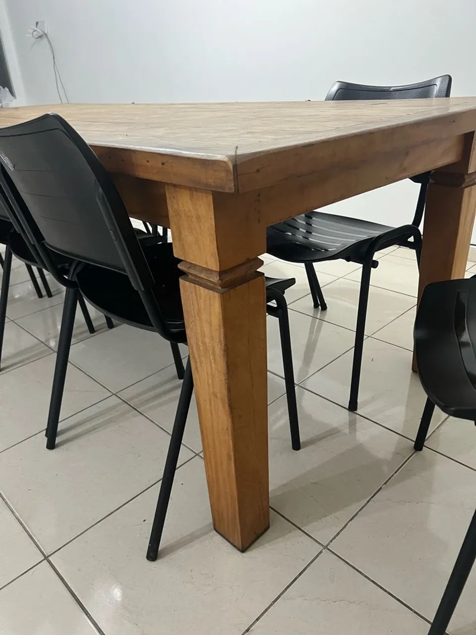 Mesa grande de MADEIRA  - Foto 4