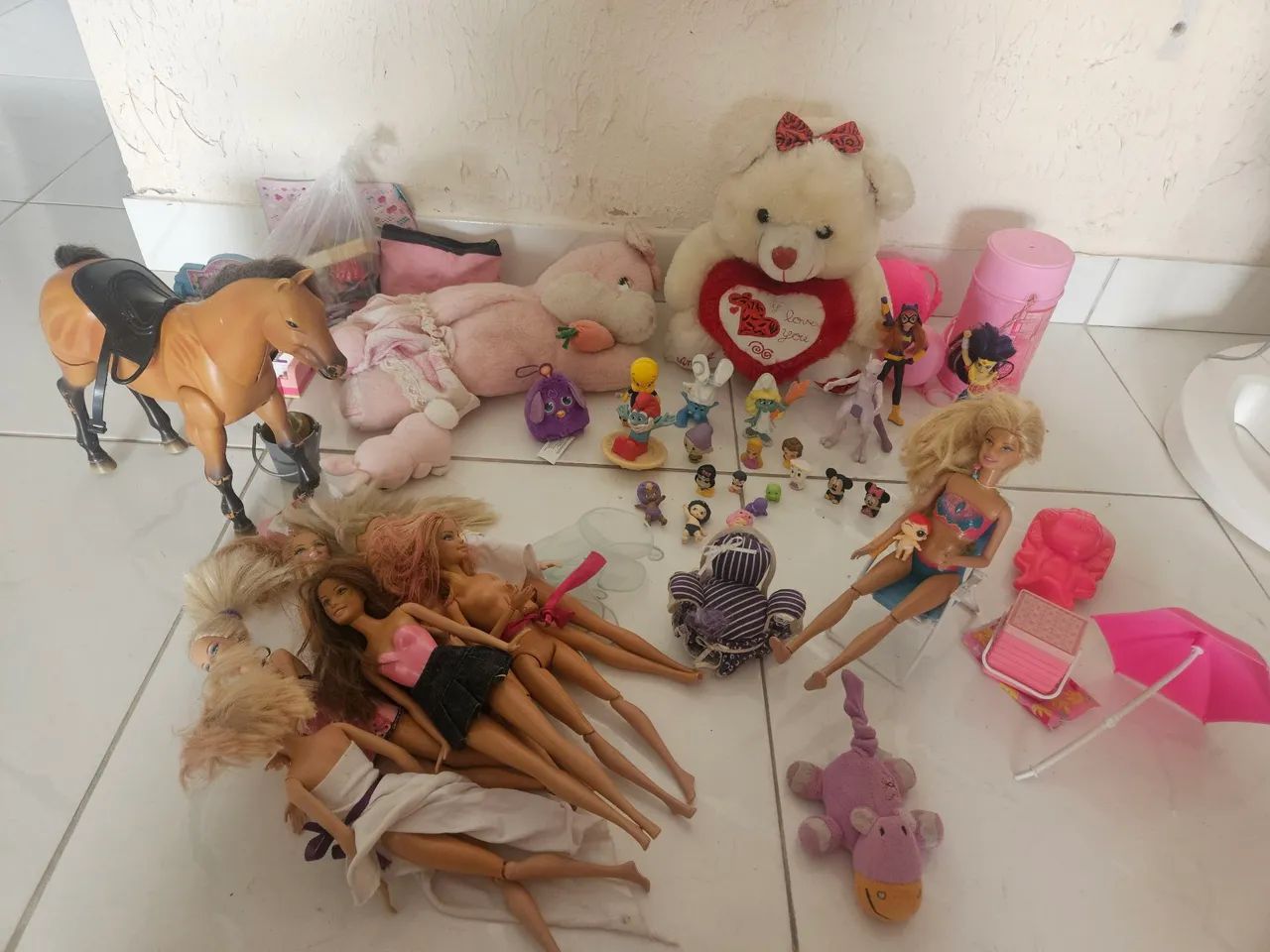 Boneca Grande e Brinquedos usados  - Foto 4