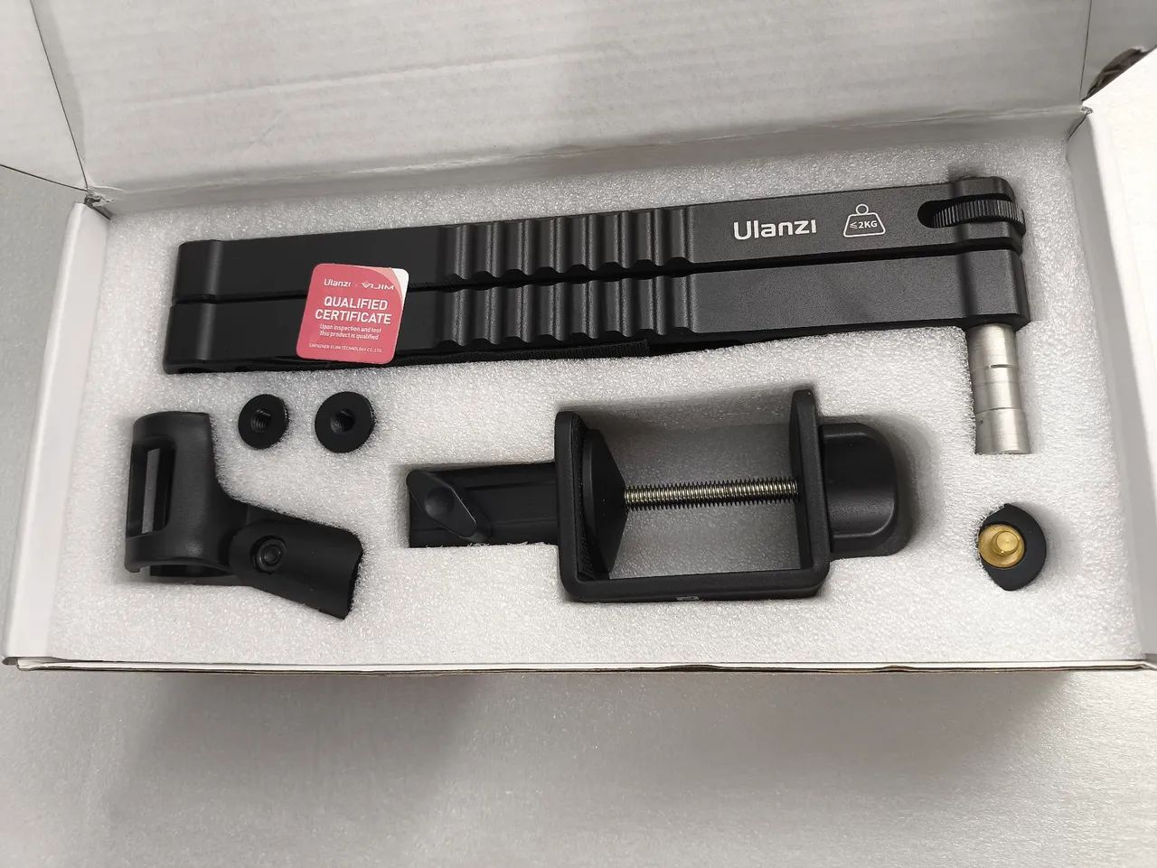 Suporte De Mesa Articulável P/ Microfone Ulanzi Ls26 Gamer - Foto 2