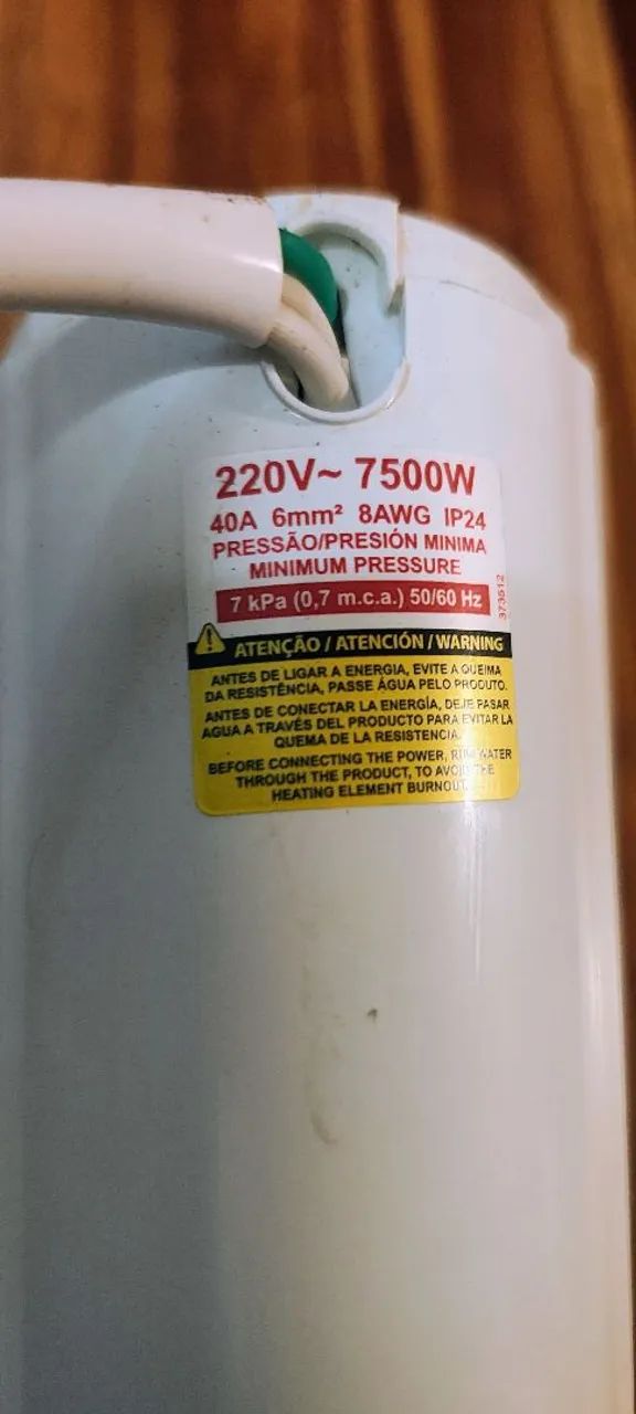 Chuveiro elétrico Lorenzetti advanced - Foto 4