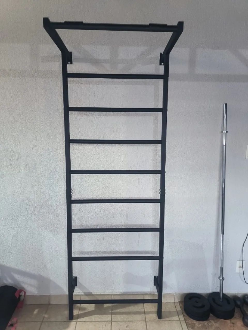 Espaldar de Ferro com Barra Fixa Profissional 2,25m - Foto 3
