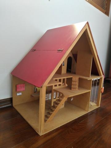Casa De Boneca - Chalé Com Móveis - Foto 2