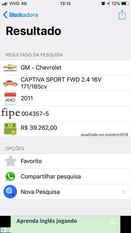 Vendo GM Captiva prata 2010/11, completíssima, muito conservada - Foto 6