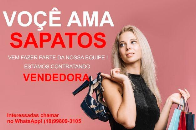 Vagas para vendedora