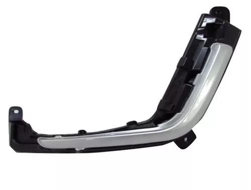 Grade Moldura Milha Cinza Peugeot 308 2011 12 2013 Esquerdo