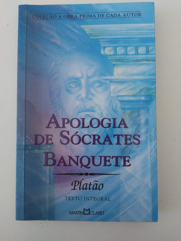 Livro "Apologia de Sócrates Banquete" - Platão