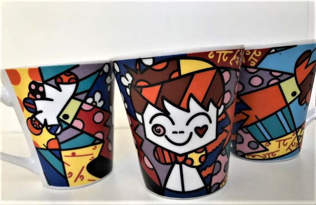 Canecas de Porcelana Romero Britto