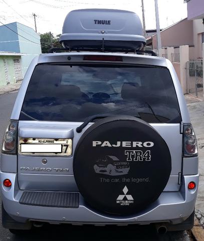 Pajero TR4 2010/2010 - Flex - prata - 4x4 automática - em ótimo estado - Foto 3