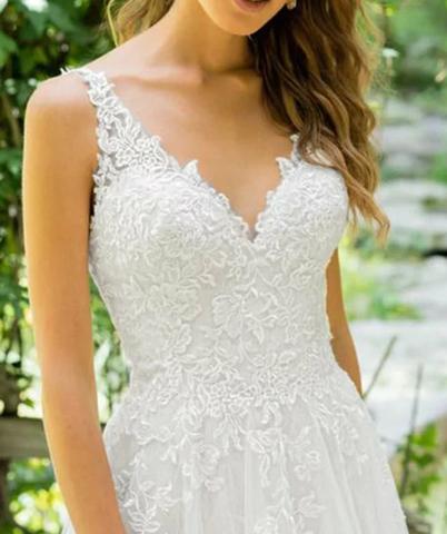 Vestido de Noiva Novo - Foto 3