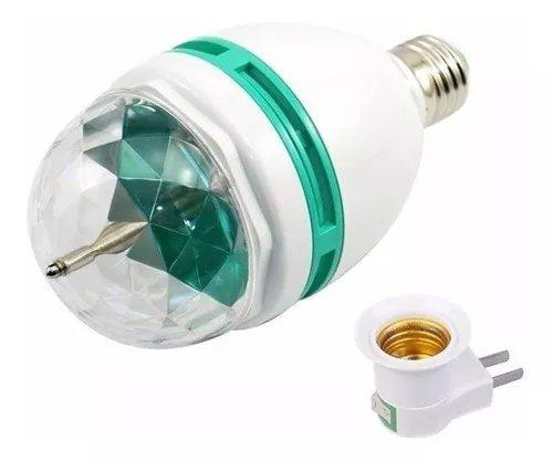 Lâmpada Led Giratória Bola Maluca