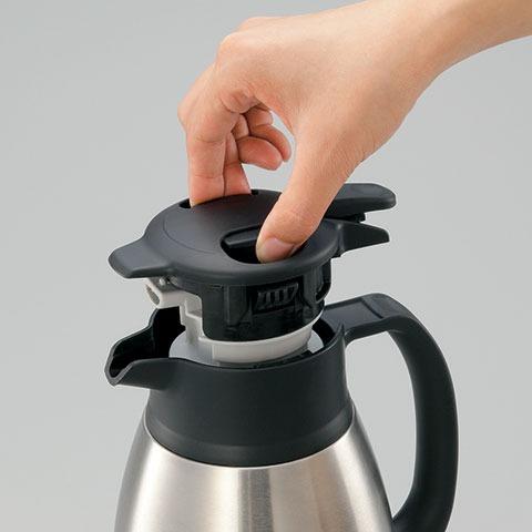 Garrafa térmica Japonesa Zojirushi aço inoxidável SH-HB10 1l - Nova! Na Caixa! - Foto 5