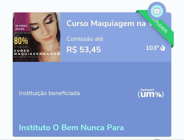 Curso maquiagem na web