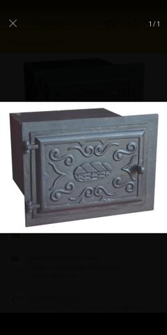 Forno com tampa de ferro