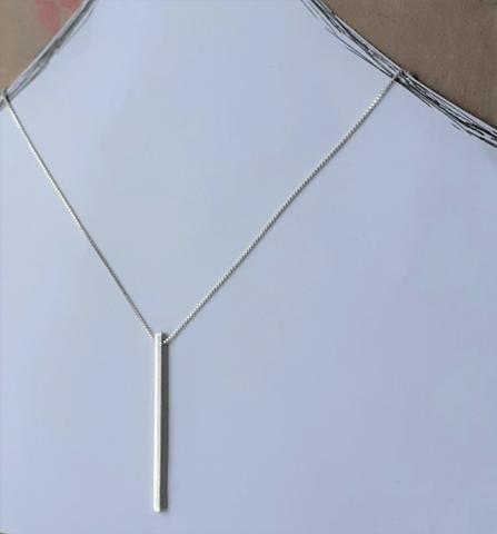 Colar minimalista em prata 925 - Foto 2