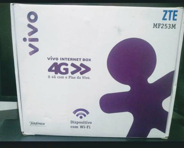 Modem Roteador 3G/4G MF253M Wifi VIVO Box - Foto 3