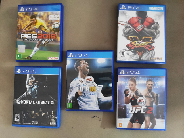 Jogos PS4 Originais - Midia Física Novinha - Preço na Descrição