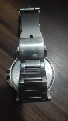 relógio puma stainless steel 805