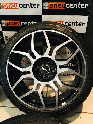 Jogo Rodas 17x6" - 4x100 Com Pneus Fate-o Praticamente Novos