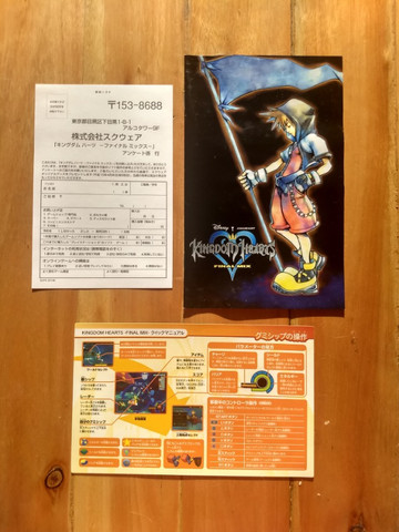 Kingdom Hearts Final Mix - PS2 - Japonês Original - Foto 5
