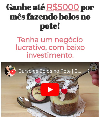 Curso de Bolo no Pote - Foto 2