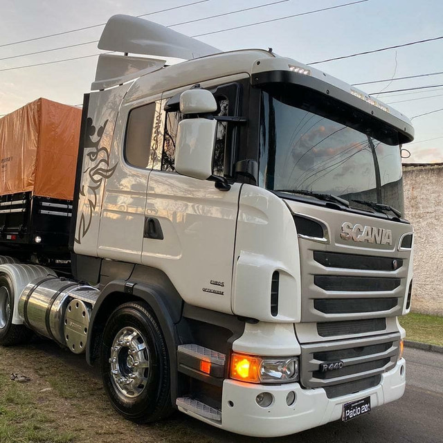 Scania R440 + bitrem graneleiro - Foto 4