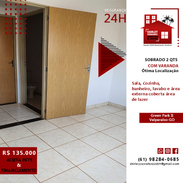 Sobrado 2 Qts Green Park II - Entrada a partir de 4 MIL c/ renda a partir de 4 MIL - Foto 4