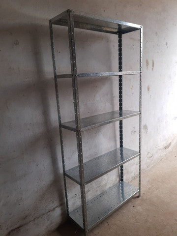 Estante aço galvanizada sem pintura - Foto 2