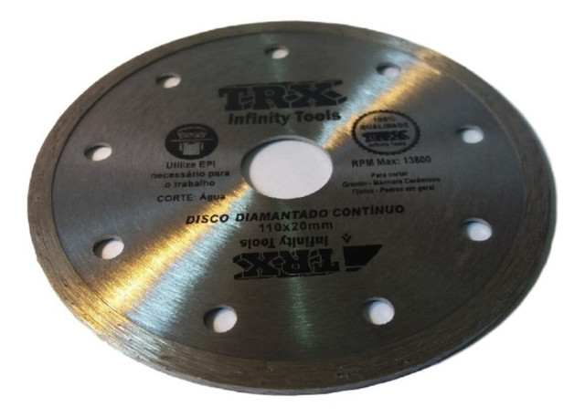 Disco liso continuo diamantado trx - Foto 3