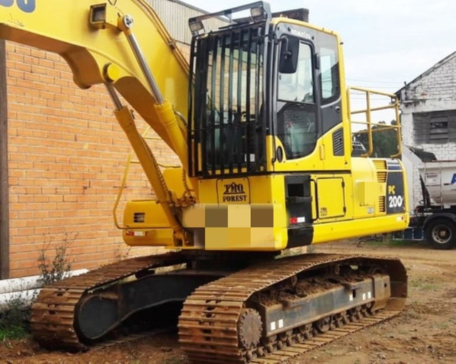 Escavadeira pc200 kamatsu - Foto 4