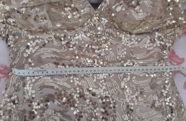 Vestido Longo de Festa Dourado - Foto 3