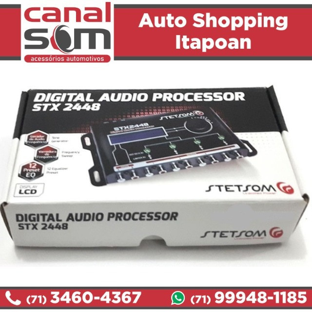 Processador Stetsom Stx2448, Canal Som