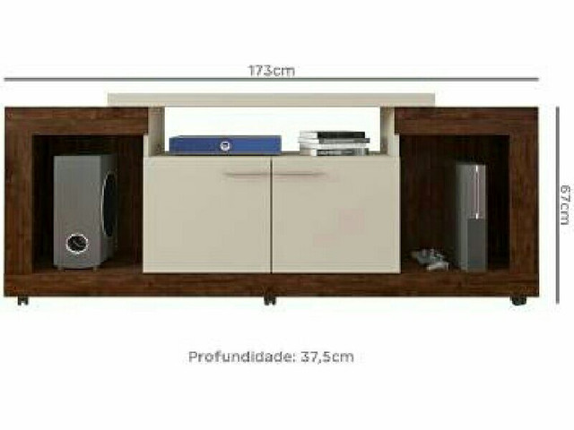 Rack com Painel para TV - Foto 3