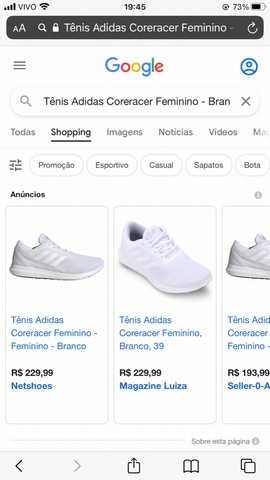 tenis casual adidas netshoes