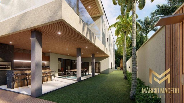 Casa com 4 suítes à venda, 338 m² por R$ 2.500.000 - Coité - Eusébio/CE - Foto 4