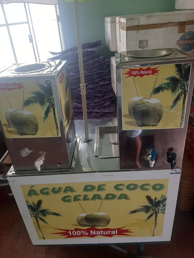 Carrinho para venda de água de coco verde - Foto 3