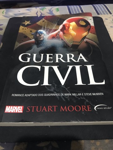 Livro Marvel Guerra Civil 