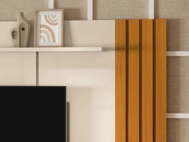 Painel Veyron 2.00 com Rack Hannover 1.8 TVs75? LD - Foto 4