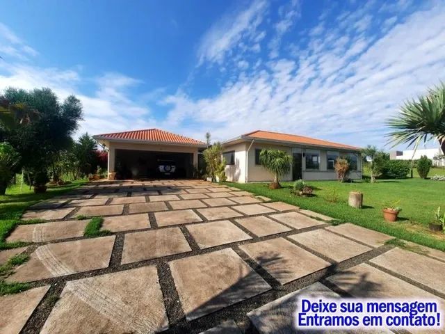 Casa para Alugar em Cambé, Bratislava, Linda Chácara com 4 Suítes e Piscina