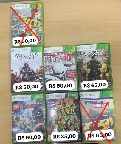 Jogos Xbox 360 - Videogames - Piedade, Jaboatão dos Guararapes 1257363007