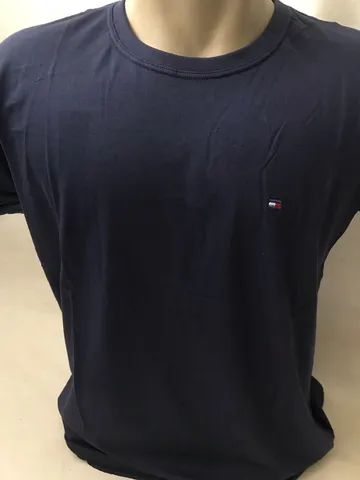 Camiseta e camisa masculina blusa lisa básica e estampada masculino  - Foto 5