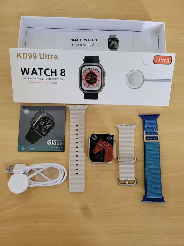 Smartwatch Ultra KD99 +  Brindes - Foto 3