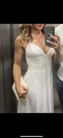 Vestido para casamento civil branco  - Foto 4