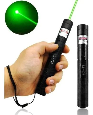Caneta Laser Pointer Verde - Foto 5