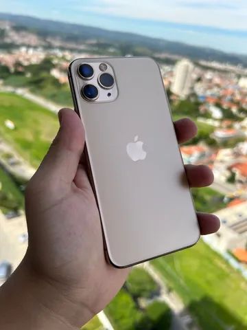 iPhone 11 pro gold com garantia // detalhe Face ID  - Foto 2