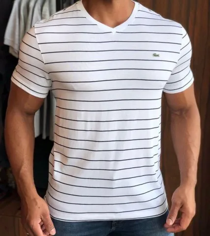 Camisa Branca LACOSTE